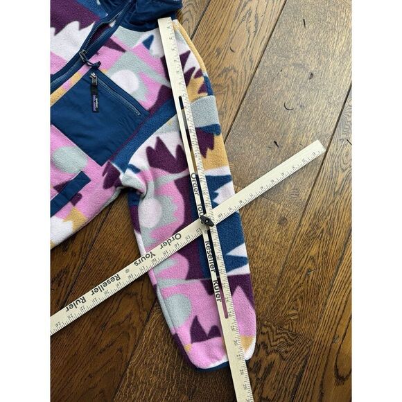 Patagonia Women's Synchilla Jacket Frontera: Marble Pink Size Small NWT - Picture 7 of 7